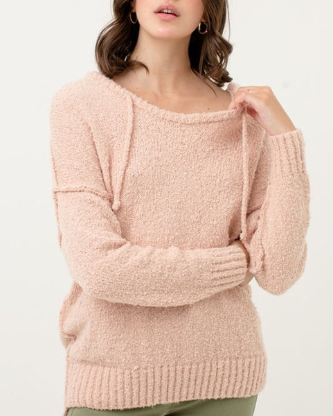 Soft Pink Hoodie