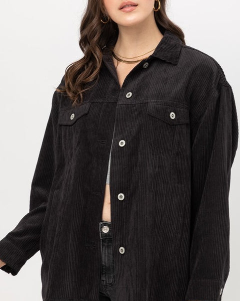 Dakota Black Corduroy Jacket