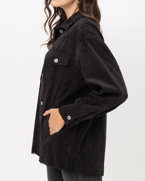 Dakota Black Corduroy Jacket