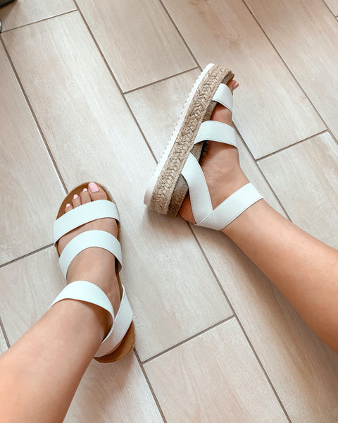 Kimberly Sandals - White