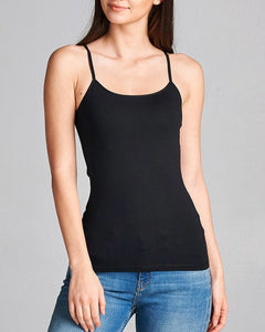 Cami Tank - Black